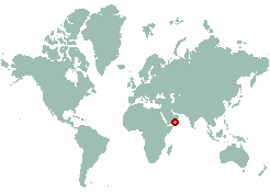 Jidawr in world map